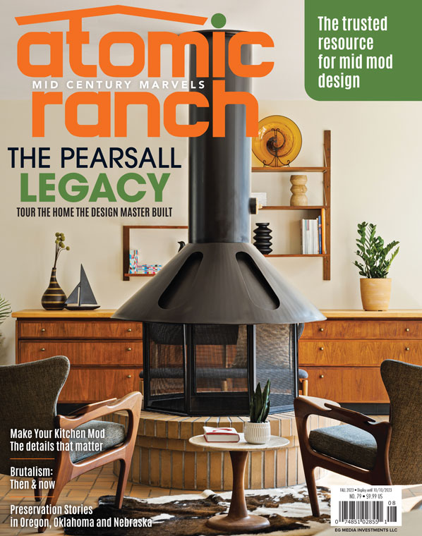 This is a  cover image of fall 2023 Atomic Ranch magazine
